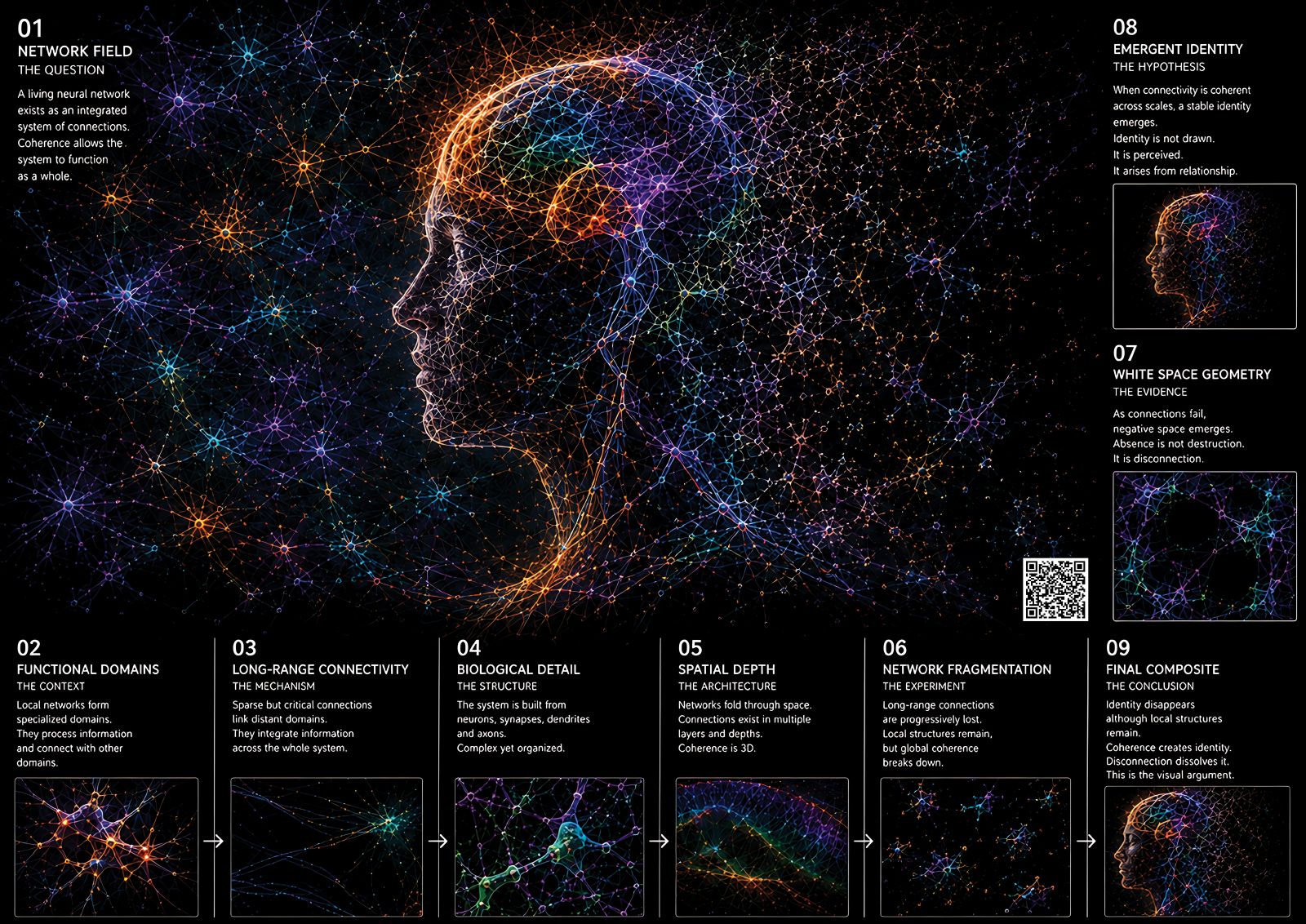 Identity Emerges from Connectivity