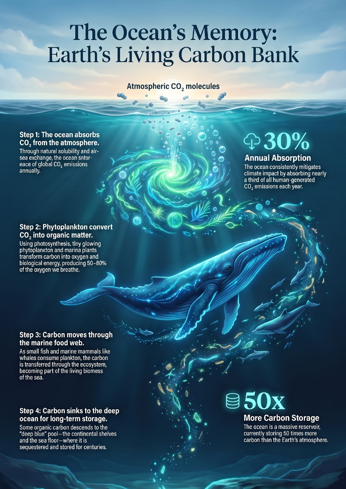 The Ocean's Living Carbon Bank